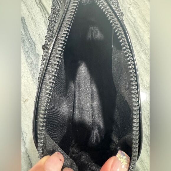 Steve Madden Rhinestone Makeup Bag - Picture 5 of 8